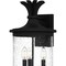 Quoizel Havana Outdoor Wall 3 Lights Earth Black HVN8410EK - alternate 2